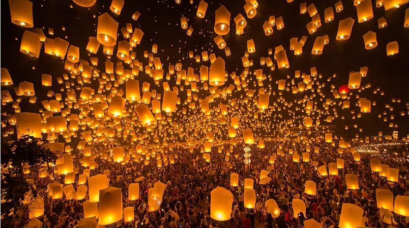 Yi Peng festival Thailand