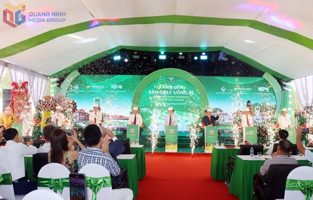 Vietnam's Golf News: 1.14 Trillion VND Uong Bi Golf Course Breaks Ground in Quang Ninh