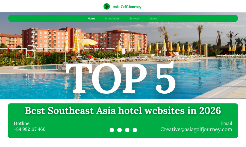 Top 5 best Southeast Asia hotel websites in 2026 