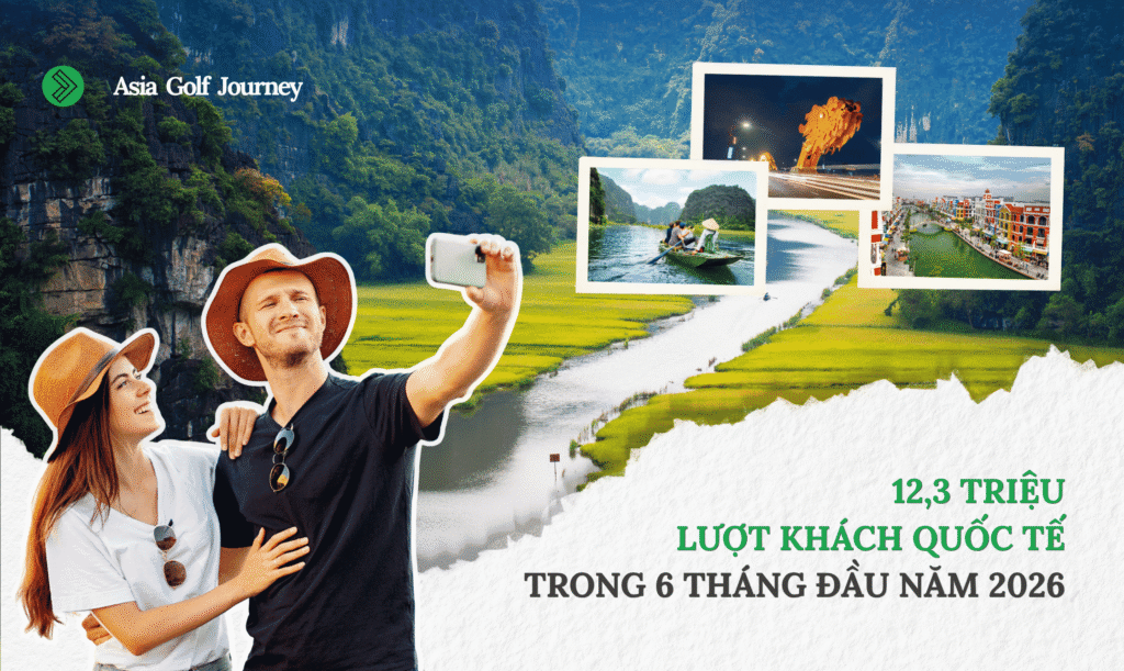 12,3 Triệu Lượt Khách Quốc Tế Trong 6 Tháng Đầu Năm 2026