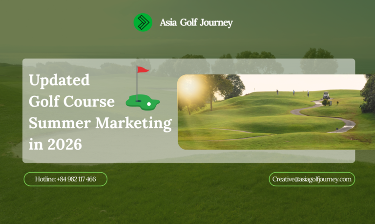 Updated Vietnam Golf Course Summer Marketing in 2026: How Top Courses Increase Guest Experience 