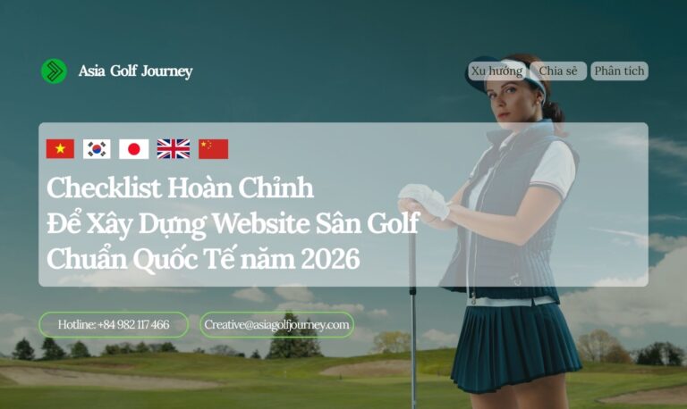 The Ultimate International Golf Course Website Checklist For 2026