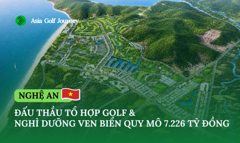 Nghệ An Đấu Thầu Tổ Hợp Golf & Nghỉ Dưỡng Ven Biển Quy Mô 7.226 Tỷ Đồng