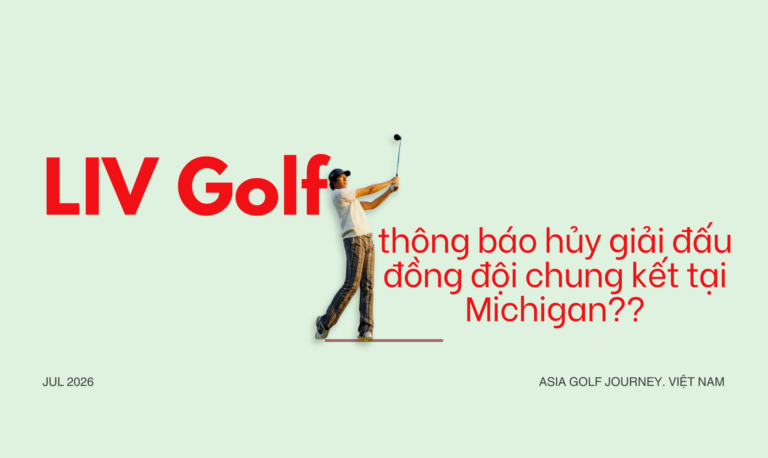LIV Golf được cho là sắp thông báo hủy giải đấu đồng đội chung kết tại Michigan