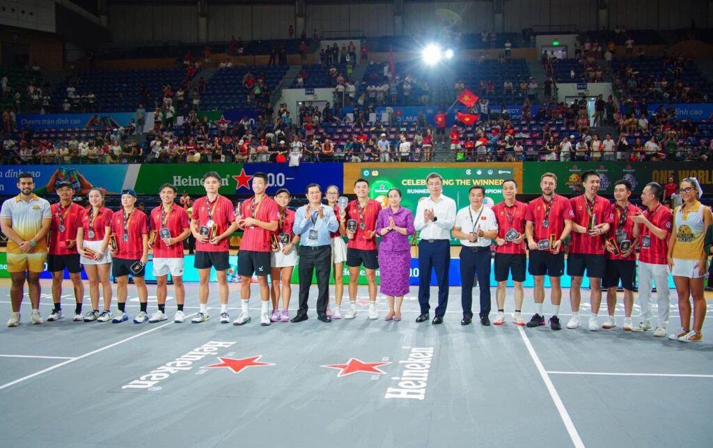 Team Vietnam wins silver medal at the 2026 Heineken World Cup Pickleball