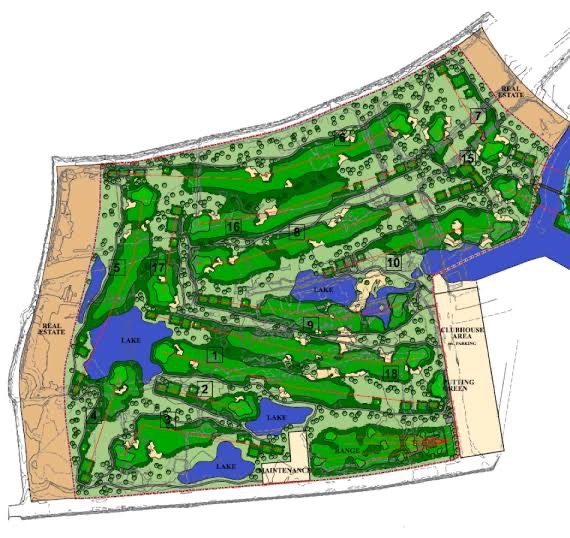 Thatluang Lake Golf Resort Design