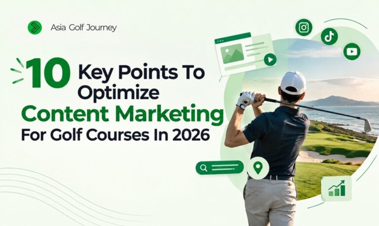 10 Key Points To Optimize Content Marketing For Golf Courses In 2026