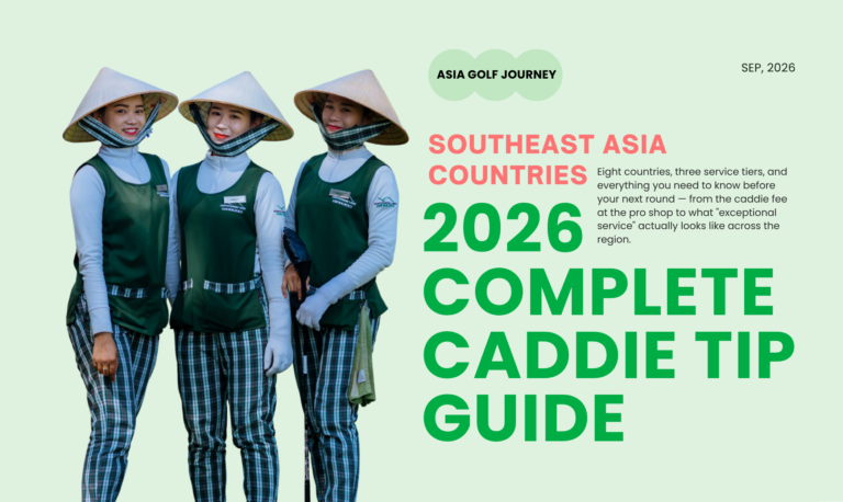 How Much to Tip Your Caddie in Southeast Asia — 2026 Complete Guide