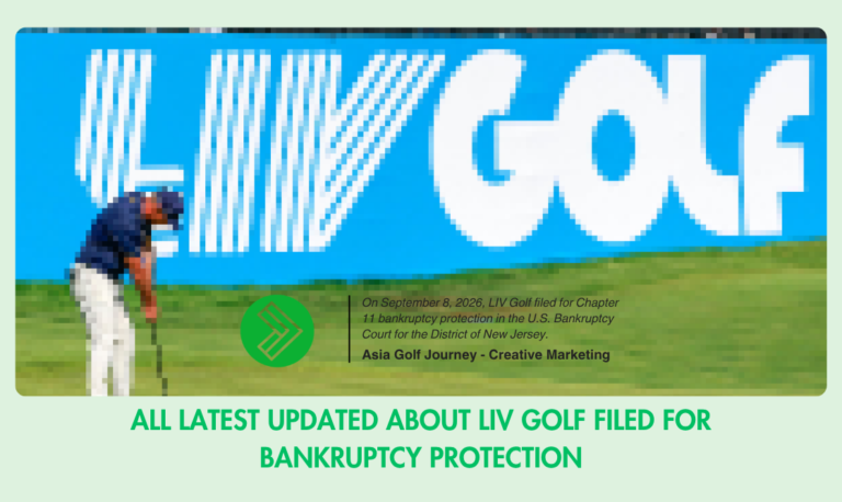 All latest updated about LIV Golf Filed for Bankruptcy Protection